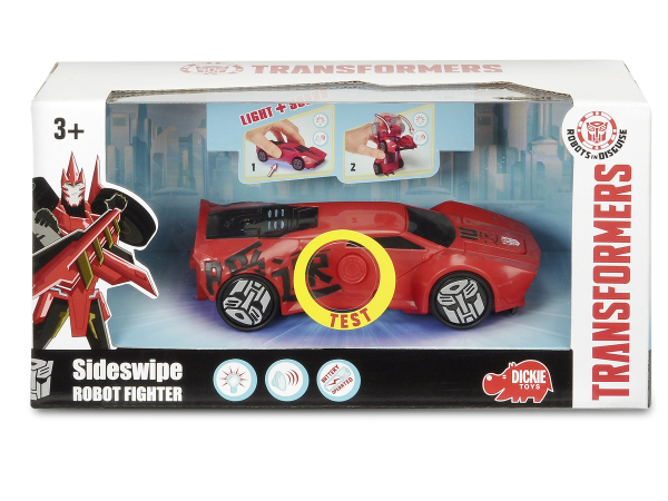 Dickie 203113001 - Robot Warrior Sideswipe rot