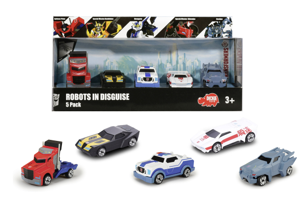 Dickie 203113007 - Robots in Disguise 5 Pack