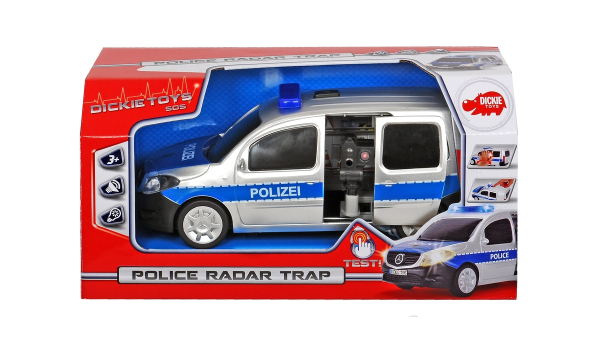 Dickie 203713002 - S.O.S. - Police Radar Trap, Polizei Radarfalle