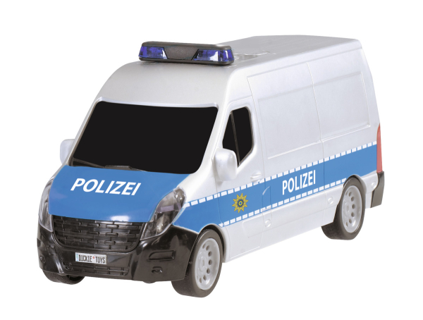 Dickie 203714002 - Police Squad - Polizei Einsatzfahrzeuge
