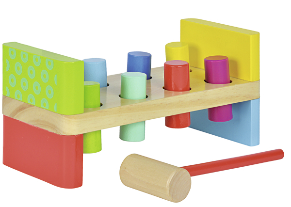 Eichhorn 100002221 - Color, Klopfbank Holzklopfbank