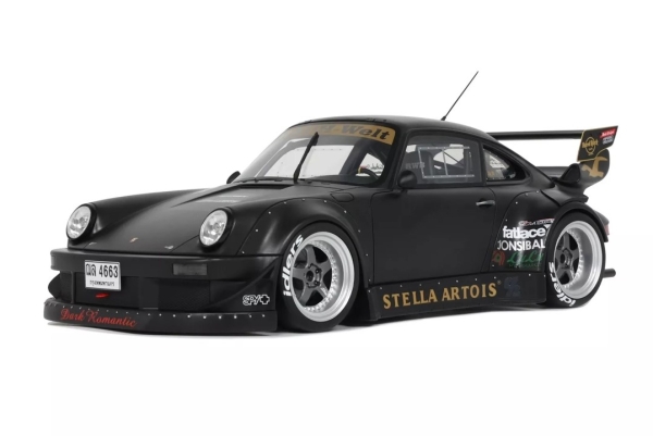 GT-SPIRIT GT918 - 1:18 Porsche 911 RWB Stella Artois schwarz