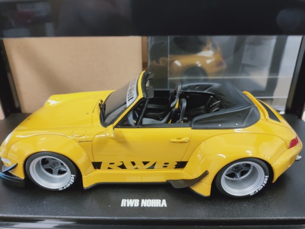 GT-Spirit GT450 - 1:18 RWB BODYKIT NOHRA yellow gelb 2023