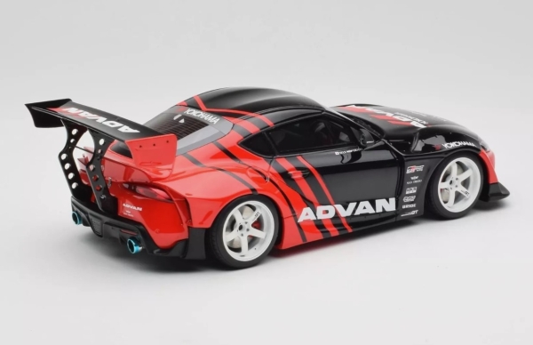 GT-SPIRIT GT889 - 1:18 Toyota Supra GR by ADVAN BLACK 2020