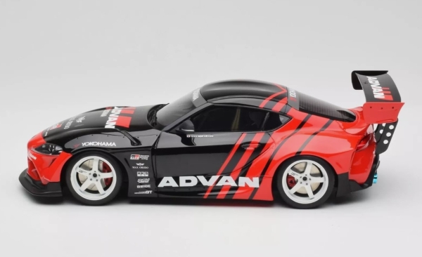 GT-SPIRIT GT889 - 1:18 Toyota Supra GR by ADVAN BLACK 2020