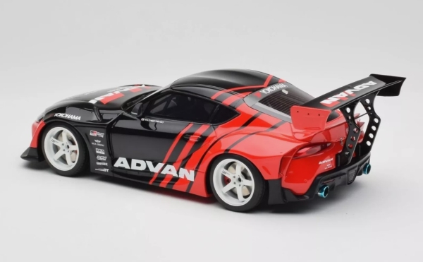 GT-SPIRIT GT889 - 1:18 Toyota Supra GR by ADVAN BLACK 2020