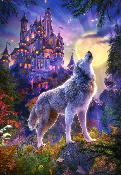 Castorland C-104178-2 - Wolf Castle, 1000 Teile Puzzle