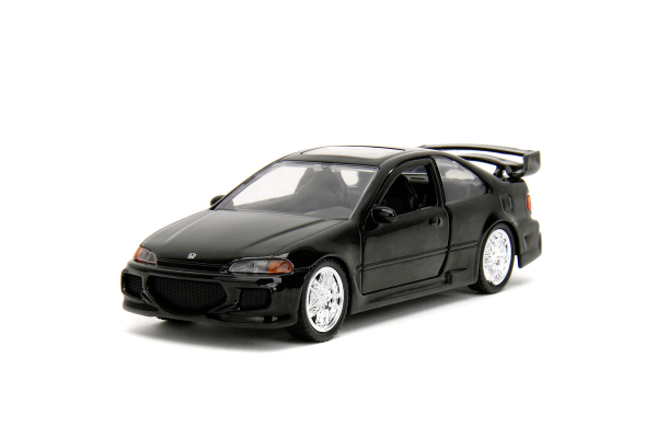 Jada 253202011 - 1:32 Fast & Furious Legacy Series Twin Pack Heist Honda Civic EJ1 & Hans's Mazda RX-7