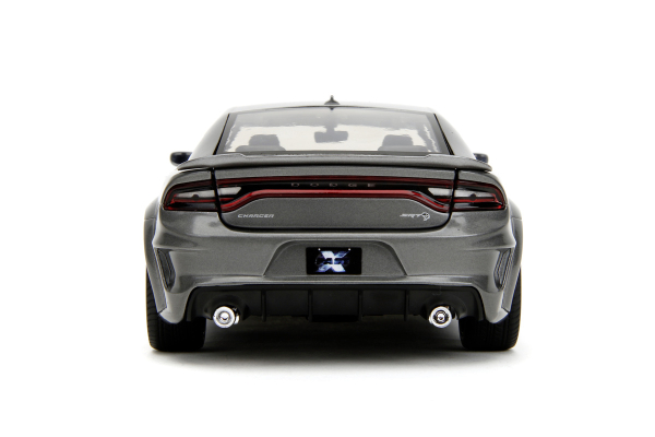 Jada 253203085 - 1:24 Fast & Furious 2021 Dodge Charger SRZ Hellcat grau