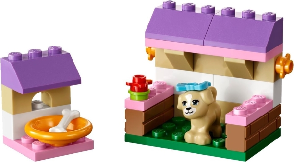 Lego 41025 - Friends, Welpen Hundehütte