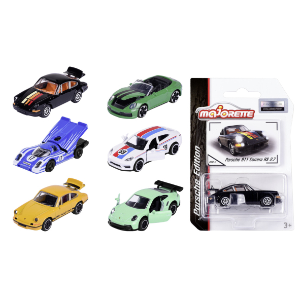 Majorette 212053062 - Porsche Motorsport Premium Assortment - komplettes 6er Set