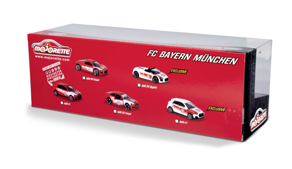 Majorette 212053173 - FC Bayern - 5 pcs Giftpack