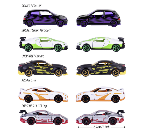 Majorette 212054035 - Limited Edition 10, 5 Pieces Giftpack