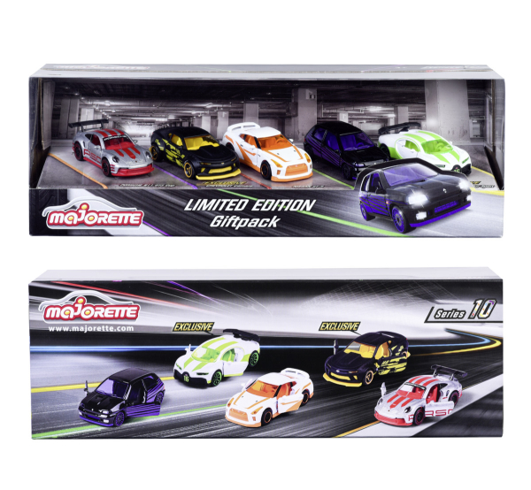 Majorette 212054035 - Limited Edition 10, 5 Pieces Giftpack