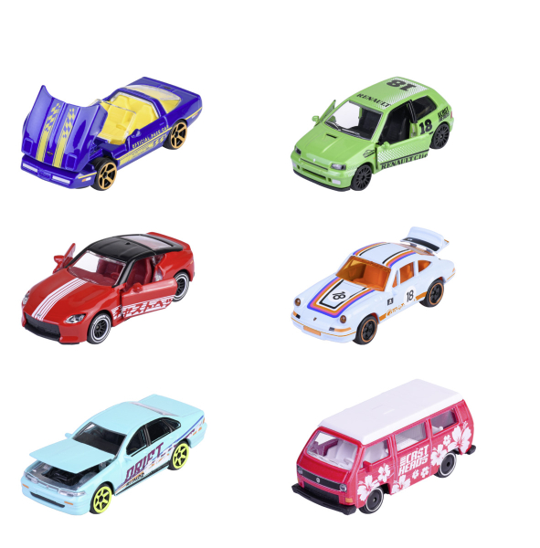 Majorette 212054210 - CastlHeads Series, 6-sortiert