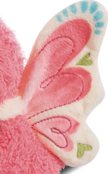 Nici 44933 - Kuscheltier Schmetterling ca. 25 cm, Plüsch Hello Spring