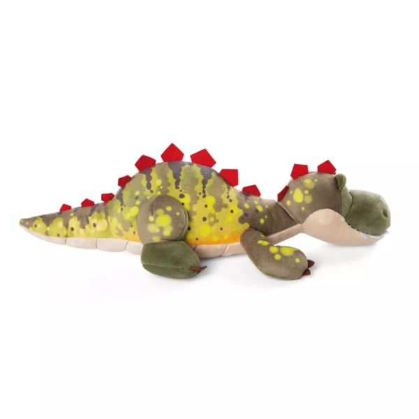 Nici 48814 - Kuscheltier Dino Fossily liegend GREEN, ca. 35 cm