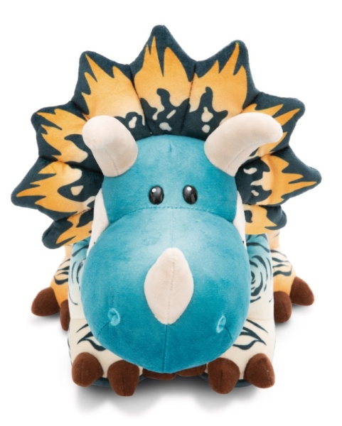 Nici 49469 - Kuscheltier Dino Cerastupsy NICI GREEN, ca. 50 cm