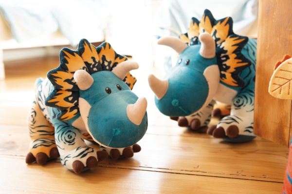 Nici 49469 - Kuscheltier Dino Cerastupsy NICI GREEN, ca. 50 cm