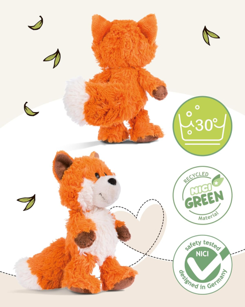 Nici 49819 - Kuscheltier Fuchs Fridalie orange, Plüschtier, ca. 25 cm