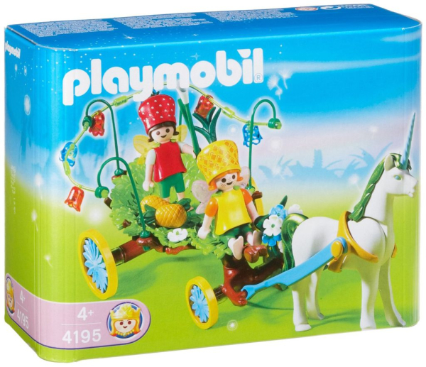 Playmobil 4195 - Feenwelt - Einhorn mit Frühlingskutsche