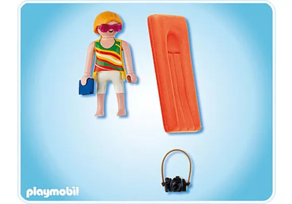 PLAYMOBIL® special 4681 - Frau auf Luftmatratze