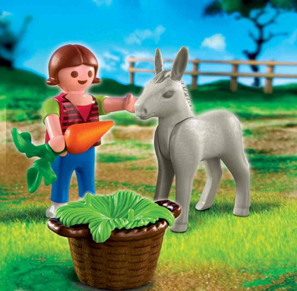 PLAYMOBIL® special 4740 - Kind mit Eselfohlen