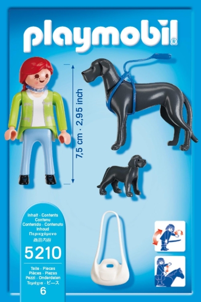 Playmobil 5210 - Dogge mit Welpe