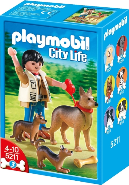 Playmobil 5211 - Schäferhündin mit Welpe