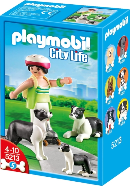 Playmobil 5213 - Border Collie-Familie