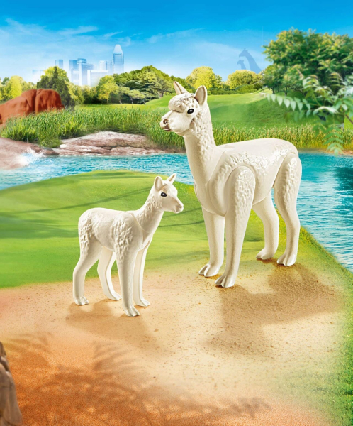 Playmobil 70350 - Alpaka mit Baby
