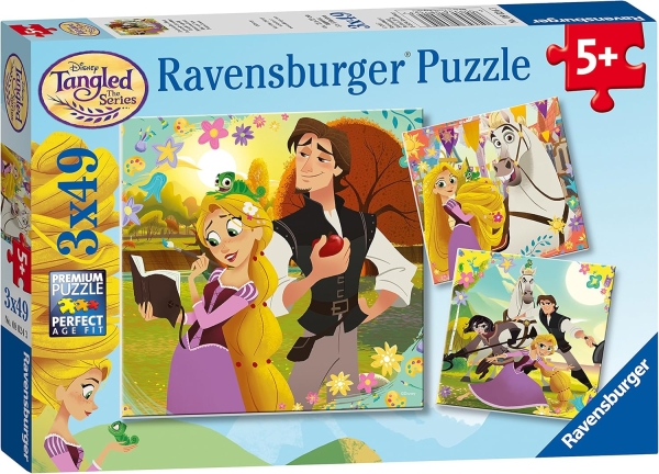 Ravensburger 08024 - Zauberhaftes Haar, 3x49, ab 5 Jahre