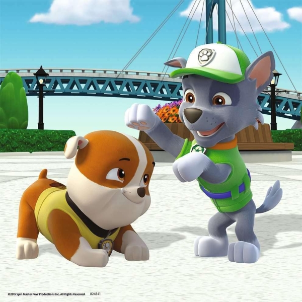 Ravensburger 09239 - Paw Patrol, Team auf 4 Pfoten, Puzzle 3 x 49 Teile