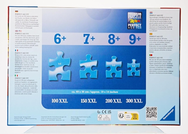 Ravensburger 10520 - Puzzle 100 XXL Teile, Cars Neon