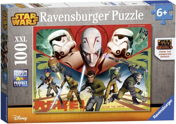 Ravensburger 10563 - Puzzle 100 XXL Teile, Star Wars - Helden des Imperiums