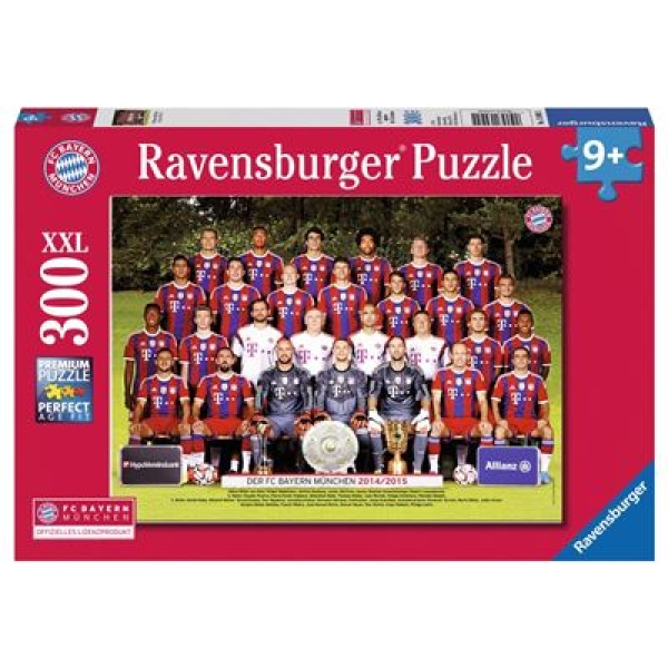 Ravensburger 13095 - FC Bayern München, Saison 2014/2015 - 300 Teile Puzzle