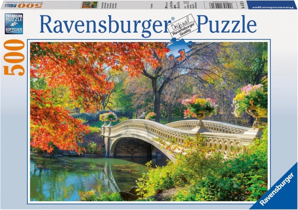 Ravensburger 14231 - Romantische Brücke, Puzzle 500 Teile