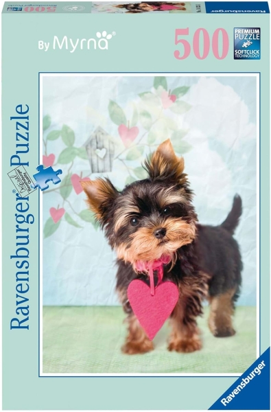 Ravensburger 14335 - Kleines Herzblatt by Myrna®, 500 Teile Puzzle