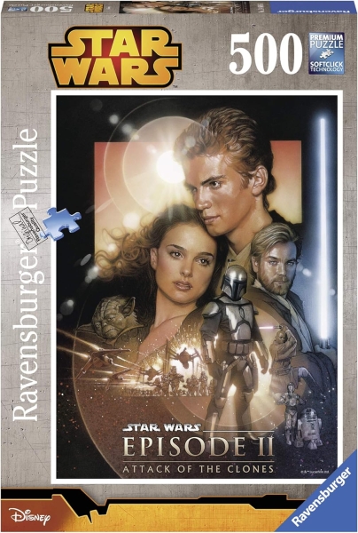 Ravensburger 14666 - Star Wars - Angriff der Klonkrieger, Puzzle 500 Teile