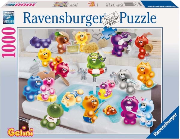 Ravensburger 15967 - Gelini Badespaß, Puzzle 1000 Teile