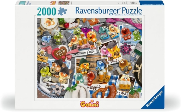 Ravensburger 16014 - Gelini auf dem Oktoberfest, 2000 Teile Puzzle