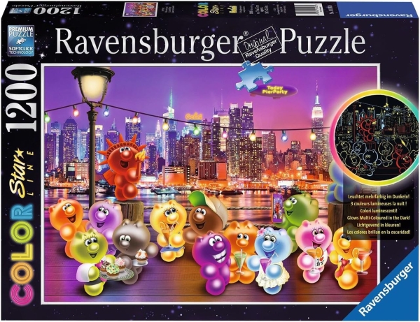 Ravensburger 16185 - Gelini Color Star Line,  Pier Party 1200 Teile