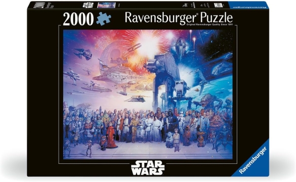 Ravensburger 16701 - Puzzle 2000 Teile, Star Wars Universum