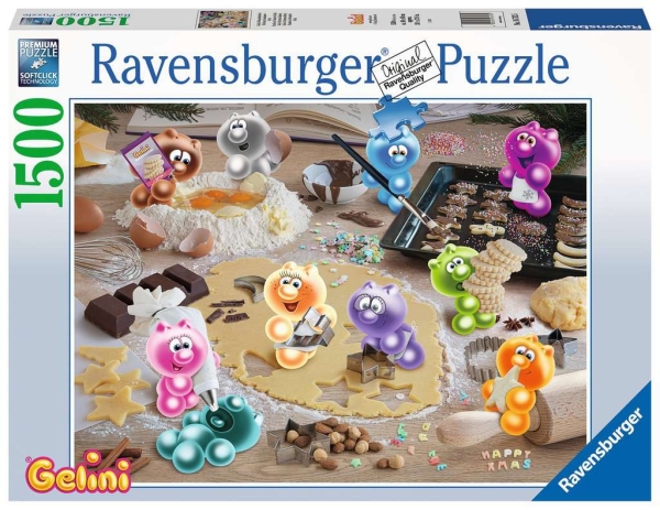 Ravensburger 16713 - Gelinis Weihnachtsbäckerei Puzzle 1500 Teile