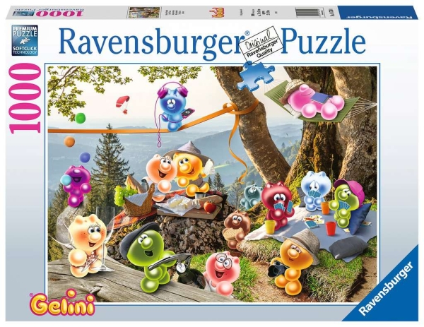 Ravensburger 16750 - Gelini - Auf zum Picknick, Puzzle 1000 Teile