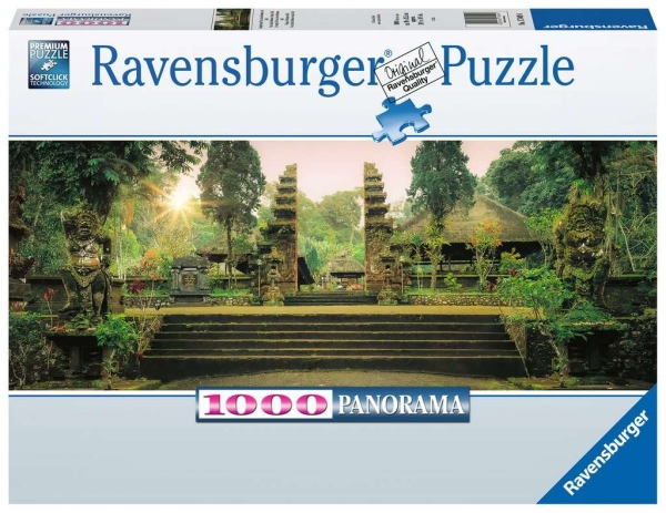 Ravensburger 17049 - Jungle Tempel Pura Luhur Batukaru, Bali, Puzzle 1000 Teile