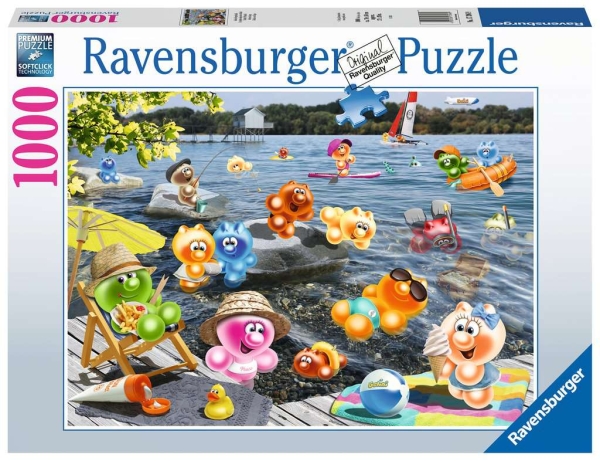 Ravensburger 17396 - Gelini Seepicknick, Puzzle 1000 Teile