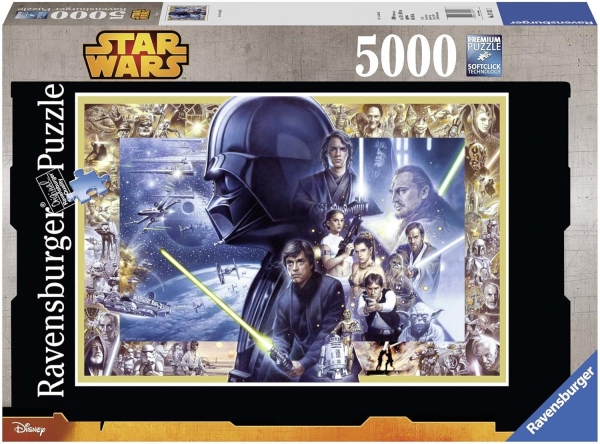 Ravensburger 17431 - Star Wars Saga XXL 5000 Teile Puzzle, ca. 153 x 101 cm