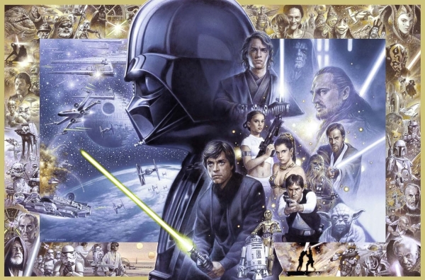 Ravensburger 17431 - Star Wars Saga XXL 5000 Teile Puzzle, ca. 153 x 101 cm