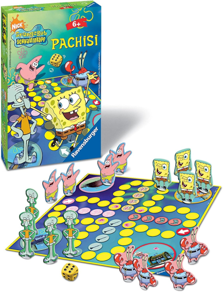Ravensburger 23273 - SpongeBob Pachisi - Mitbringspiel
